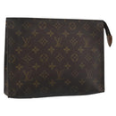 LOUIS VUITTON Monogram Poche Toilette 26 Pouch M47542 LV Auth 185201-1