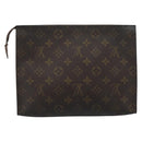 LOUIS VUITTON Monogram Poche Toilette 26 Pouch M47542 LV Auth 185201-3