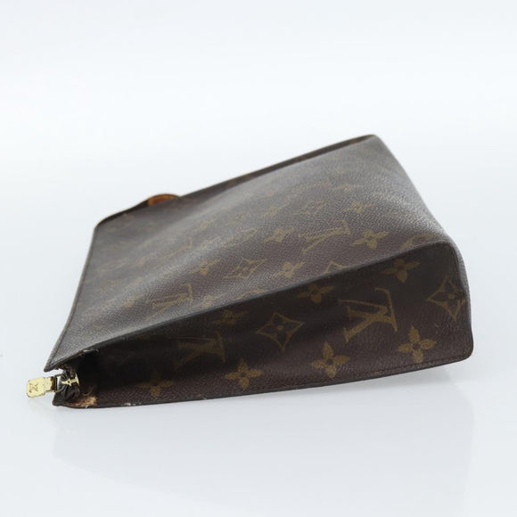 LOUIS VUITTON Monogram Poche Toilette 26 Pouch M47542 LV Auth 185201