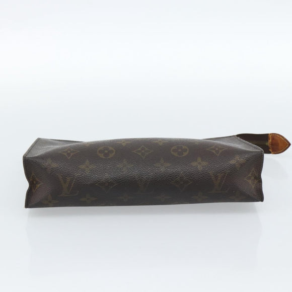 LOUIS VUITTON Monogram Poche Toilette 26 Pouch M47542 LV Auth 185201