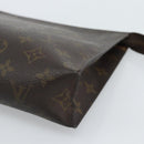 LOUIS VUITTON Monogram Poche Toilette 26 Pouch M47542 LV Auth 185201-8