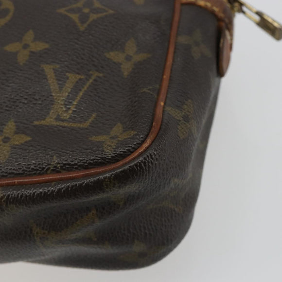 LOUIS VUITTON Monogram Compiegne 23 Clutch Bag M51847 LV Auth 185205