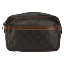 LOUIS VUITTON Monogram Compiegne 23 Clutch Bag M51847 LV Auth 185205-13