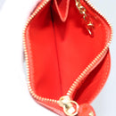 LOUIS VUITTON Vernis Pochette Cles NM Coin Purse Orenge M93638 LV Auth 185207A-10