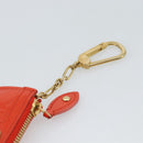 LOUIS VUITTON Vernis Pochette Cles NM Coin Purse Orenge M93638 LV Auth 185207A-6