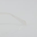 CHANEL Sunglasses Plastic Clear Silver CC Auth 185209-10