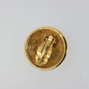 CHANEL Earring metal Gold Tone CC Auth 185221V-3
