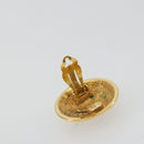 CHANEL Earring metal Gold Tone CC Auth 185221V-4