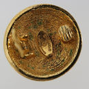 CHANEL Earring metal Gold Tone CC Auth 185221V-6