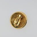 CHANEL Earring metal Gold Tone CC Auth 185221V-8