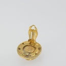 CHANEL Earring metal Gold Tone CC Auth 185222V-4