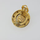 CHANEL Earring metal Gold Tone CC Auth 185222V-5