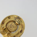 CHANEL Earring metal Gold Tone CC Auth 185222V-6