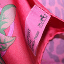 HERMES Carre 90 Scarf Silk ""JUNGLE LOVE"" Pink Auth 185241-12