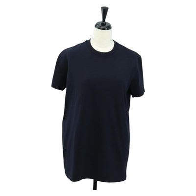 PRADA Short Sleeved T Shirt Cotton S Navy Auth 185249V