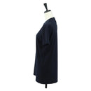PRADA Short Sleeved T Shirt Cotton S Navy Auth 185249V-3