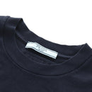 PRADA Short Sleeved T Shirt Cotton S Navy Auth 185249V-6