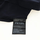 PRADA Short Sleeved T Shirt Cotton S Navy Auth 185249V-7