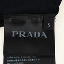 PRADA Short Sleeved T Shirt Cotton S Navy Auth 185249V-8