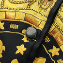 HERMES Polo Shirt T Shirt Silk Cashmere M Black Auth 185251V-7