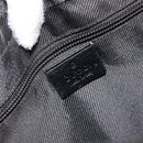 GUCCI GG Canvas Shoulder Bag Black Gold 019 0433 Auth 185255-11