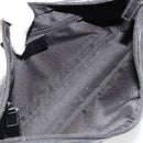 GUCCI GG Canvas Shoulder Bag Black Gold 019 0433 Auth 185255-12