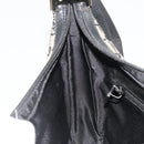 GUCCI GG Canvas Shoulder Bag Black Gold 019 0433 Auth 185255-14