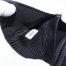 CHANEL COCO Mark Pouch Caviar Skin Black Gold CC Auth 185262V-11