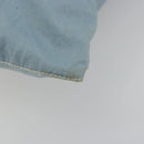 PRADA Sports Line Tote Bag Canvas Light Blue Silver Auth 185264-10