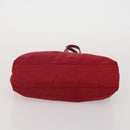 PRADA Hand Bag Nylon 3 Set Red Black Khaki Auth 185271-14
