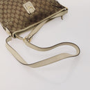 GUCCI GG Canvas GG Crystal Web Sherry Line Bag Coated Canvas 4 Set Auth 185272-11