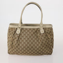 GUCCI GG Canvas GG Crystal Web Sherry Line Bag Coated Canvas 4 Set Auth 185272-3