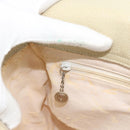 GUCCI Hand Bag Leather 2way White Silver 000 2058 0307 5 Auth 185278-23