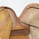 LOEWE Anagram Amazonas Handtasche Leder Beige Gold Auth 185279-18