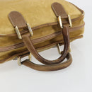 LOEWE Anagram Amazonas Handtasche Leder Beige Gold Auth 185279-7