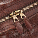 BALENCIAGA The Giant Part-Time Bag Leather 2way Brown Gold 173082 Auth 185300SM-23
