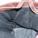 BALENCIAGA The Giant Part-Time Bag Leather 2way Brown Gold 173082 Auth 185300SM-26