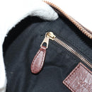 BALENCIAGA The Giant Part-Time Bag Leather 2way Brown Gold 173082 Auth 185300SM-27
