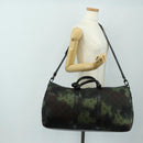 LOUIS VUITTON Monogram Camouflage Keepall Bandouliere 50 M56416 LV Auth 185301SM-29