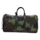 LOUIS VUITTON Monogram Camouflage Keepall Bandouliere 50 M56416 LV Auth 185301SM-2