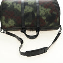 LOUIS VUITTON Monogram Camouflage Keepall Bandouliere 50 M56416 LV Auth 185301SM-9