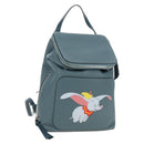 LOEWE Dumbo Goya Disney Collaboration Backpack Leather Silver Blue Auth 185303SAM-1