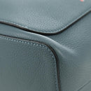 LOEWE Dumbo Goya Disney Collaboration Backpack Leather Silver Blue Auth 185303SAM-18