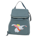 LOEWE Dumbo Goya Disney Collaboration Backpack Leather Silver Blue Auth 185303SAM-13