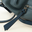 LOEWE Dumbo Goya Disney Collaboration Backpack Leather Silver Blue Auth 185303SAM-24