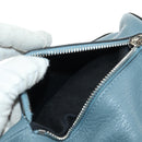 LOEWE Dumbo Goya Disney Collaboration Backpack Leather Silver Blue Auth 185303SAM-25