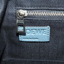 LOEWE Dumbo Goya Disney Collaboration Backpack Leather Silver Blue Auth 185303SAM-31
