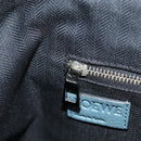 LOEWE Dumbo Goya Disney Collaboration Backpack Leather Silver Blue Auth 185303SAM-34