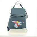 LOEWE Dumbo Goya Disney Collaboration Backpack Leather Silver Blue Auth 185303SAM-12