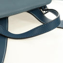 LOEWE Dumbo Goya Disney Collaboration Backpack Leather Silver Blue Auth 185303SAM-7